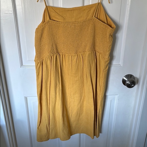 NWT Old Navy Mustard Yellow Dress - Picture 7 of 8